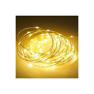 10 Metre Peri Led Ince Tel Pilli Dekoratif Led Işık