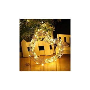 Peri Led Işık 10 Metre (sarı) Pilli Led