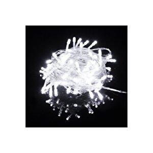 10 M 100 Led Yılbaşı Led Beyaz Işık