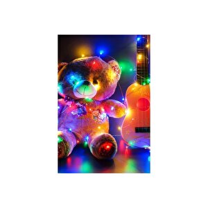 Yeni Nesil 5 Metre Pilli Peri Led Ince Tel Dekoratif Led