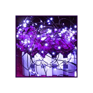 5 Mt Mor Peri Led Pilli Yılbaşı Süsü /hediyelik