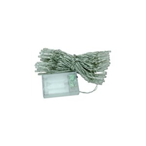 10 Metre Peri Led Yüksek Işık Pilli Dekoratif 90 Adet Led