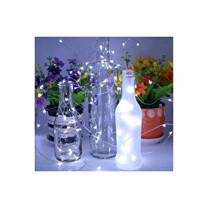 10 Metre Pilli Peri Led- Dekoratif Led Işık- Yılbaşı Aydınlatma Beyaz