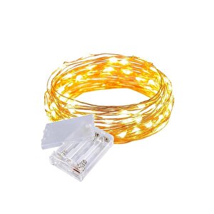 5 Metre Pilli Peri Led Tel Led Işık Dekoratif Led Aydınlatma Süs