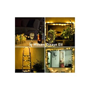 5 Metre Peri Led Gün Işığı Pilli