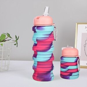 Li̇vava Si̇li̇kon Katlanabi̇li̇r Suluk, Pembe, 23x7 Pembe