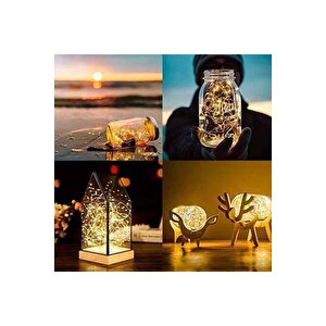 Peri Led Işık Ip Tipi 3 Mt Pilli Dolanabilen Suya Dayanıklı