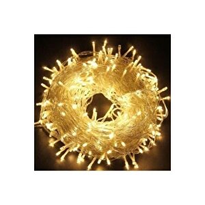 10mt Peri Günışığı 100 Led Pilli Noel Parti Yılbaşı Ağaç Dekor Aydınlatma Lamba Animasyonlu Süsleme