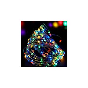 Peri Led Rgb 3 Metre Pilli Işık Ip Peri Led Yılbaşı Işık