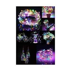 Peri Led Rgb 3 Metre Pilli Işık Ip Peri Led Yılbaşı Işık