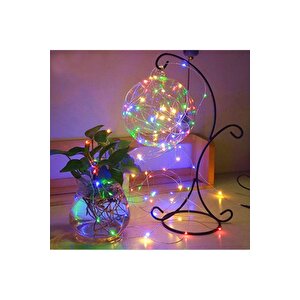 Rgb Peri Led Işık (2m) - Karışık Renk - Dekoratif - Aydınlatma 10 Ad Mandal