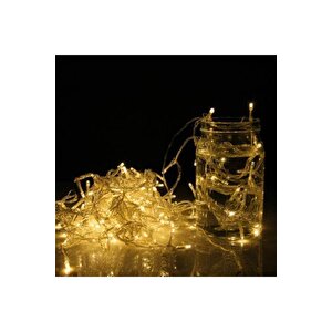 10 Metre 100 Ledli Dekoratif Günışığı Peri Led 8 Mod Yılbaşı Ağacı Süsü ( 220v )
