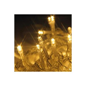 10 Metre 100 Ledli Dekoratif Günışığı Peri Led 8 Mod Yılbaşı Ağacı Süsü ( 220v )