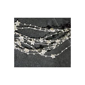 3x2 Mt 10 Saçaklı Yıldızlı Peri Perde Led Günışığı
