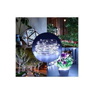 10 Metre Peri Led Çok Amaçlı Yılbaşı Parti Dekoratif Aydınlatma - Beyaz