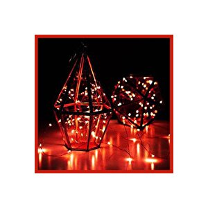 3 Adet 10 Metre 100 Ledli Kırmızı Peri Led Yılbaşı Hediyelik