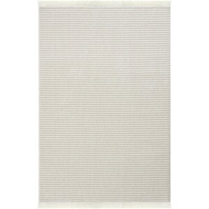 Fink 6055 Krem Bukle Salon Halısı Oturma Odası Halısı Kesme Halı Yolluk Koridor Halısı 120x250 cm
