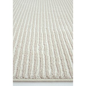 Cool Halı Fink 6055 Krem Bukle Salon Halısı Oturma Odası Halısı Kesme Halı Yolluk Koridor Halısı