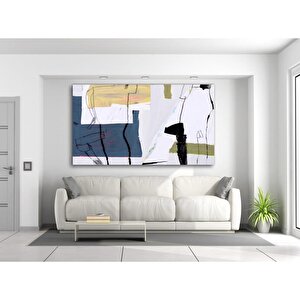 Falas Yağlı Boya Dokulu Tablo Çerçevesiz 100x150 cm