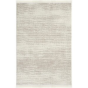 Fink 6054 Bej Bukle Salon Halısı Oturma Odası Halısı Kesme Halı Yolluk Koridor Halısı 120x500 cm