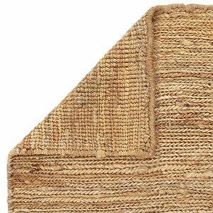 Wicker Natural Jüt Halı Yolluk El Dokuma Jüt Kilim Hasır Halı Dekor Otantik Halı Bohem El Halısı
