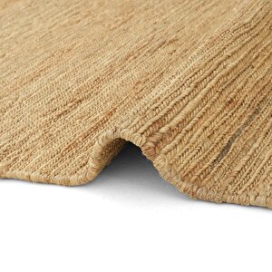 Wicker Natural Jüt Halı Yolluk El Dokuma Jüt Kilim Hasır Halı Dekor Otantik Halı Bohem El Halısı