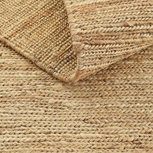 Wicker Natural Jüt Halı Yolluk El Dokuma Jüt Kilim Hasır Halı Dekor Otantik Halı Bohem El Halısı