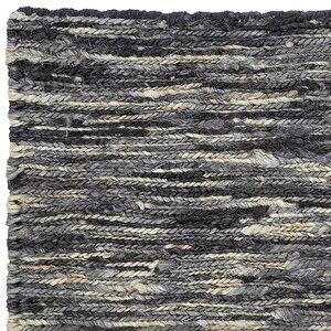 Wicker Lacivert Natural Jüt Halı Yolluk El Dokuma Jüt Kilim Hasır El Halısı otantik halı 120x180 cm