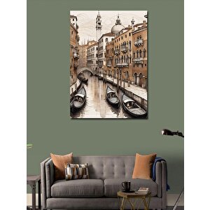 Kanvas Tablo Venedik Kanalı 50x70 cm