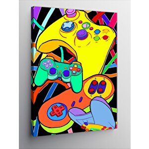Kanvas Tablo Oyun Konsolları 50x70 cm