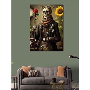 Kanvas Tablo Kahve İskeleti 50x70 cm