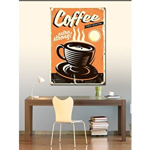 Kanvas Tablo Kahve Posteri 50x70 cm