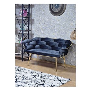 Ikili Gold Kaplama - Füme Döşeme | Balon Çay Seti | Balkon Koltuk | Berjer | Balkon Çay Seti