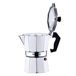 Dayanıklı Etna 6 Fincan Moka Pot Çelik 300 Ml A5570-1