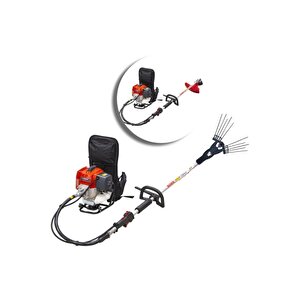 Tj53e Motorlu Baseh Flap Taraklı Zeytin Hasat Makinası