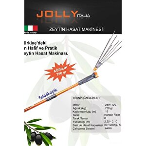 Akülü Zeytin Hasat Makinası