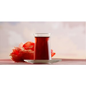 Vera Çay Seti Çay Takımı - Çay Bardağı Takımı Tabağı 12 Prç.