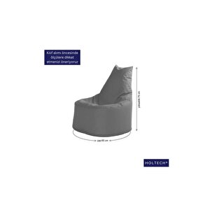 Impertex Su Geçirmez Fermuarlı Armut Koltuk Kılıfı ( İçerisi Boş Ürün )