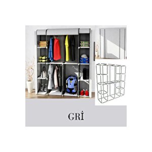 Elit Lüks Bez Dolap Kumaş Gardrop