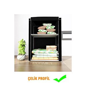 Güçlendirilmiş Çelik Profiili Yorgan Hurcu Raflı Yüklük