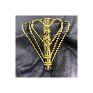 Koltuk Kanepe Tv Ünitesi Ayağı 15cm Metal Tasarım Mobilya Ayağı 4 Adet - Kalküta Model
