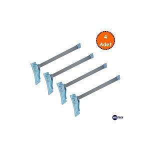 Yer Sofrası Ayağı Metal Katlanır Masa Ayağı 25 Cm 4'lü