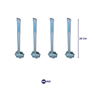 Metal Katlanır Yer Sofrası Ayağı 30 Cm ( 4 Adet )