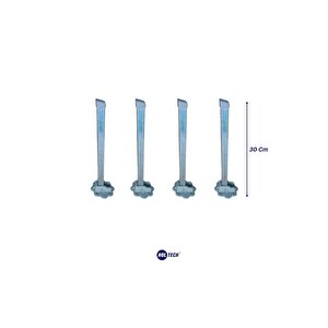 Metal Katlanır Yer Sofrası Ayağı 4 Adet 30 Cm Kaliteli Masa Ayağı Seti