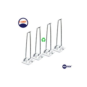 Katlanır Yer Sofrası Leptop Masa Ayağı 4 Adet Metal Özel Üretim 22 Cm  Ayak