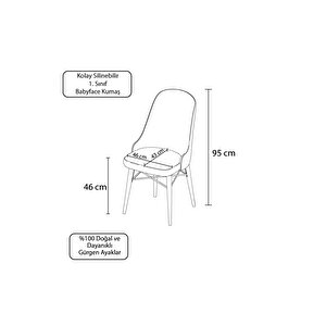 Vals Barok Desen 80x132 Mdf Açılabilir Mutfak Masası Takımı 4 Sandalye, 1 Bench