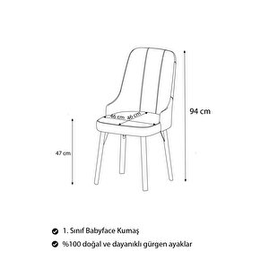 Alya Beyaz 80x132 Mdf Açılabilir Mutfak Masası Takımı 4 Sandalye, 1 Bench