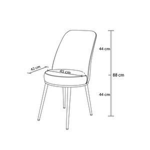 Marin Beyaz 80x132 Açılabilir Mutfak Masası Takımı 4 Sandalye, 1 Bench