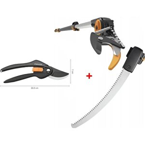 Fiskars 1023634 Upx86 Yüksek Dal Budama Makası (testereli) + Fiskars 111260-1000567 Budama Makası P26