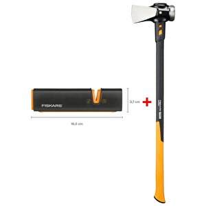 Yarma Ve Vurma Baltası Xxl 8lb/36 + Balta Ve Bıçak Bileyici